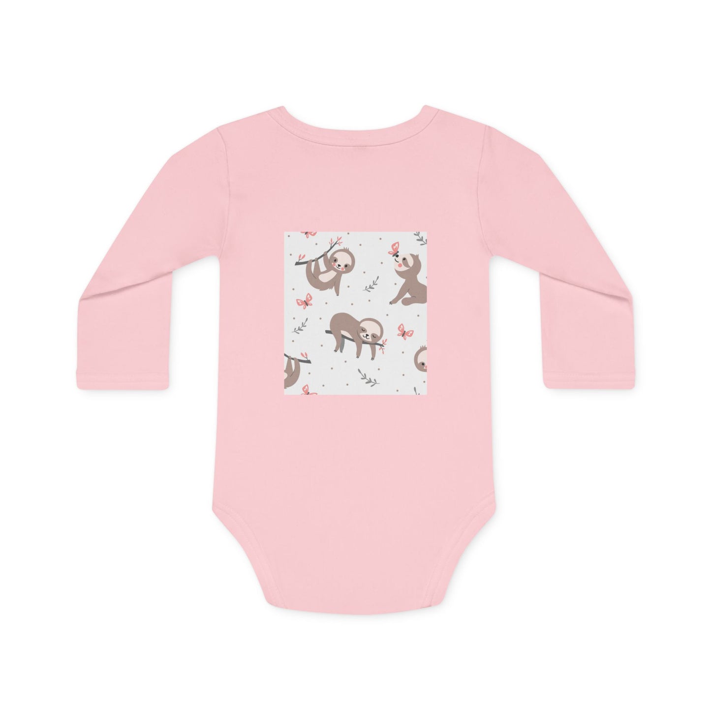 Hello Little One" Organic Baby Bodysuit - Long Sleeve