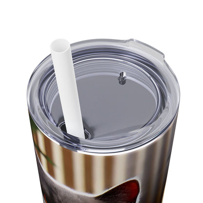 Skinny Tumbler with Straw, 20oz