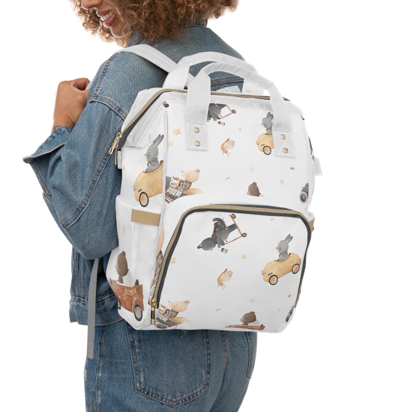 Woodland Adventure Multifunctional Diaper Backpack