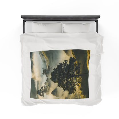 Enchanted Forest Blanket - Nature's Serenity Wrapped in Comfort