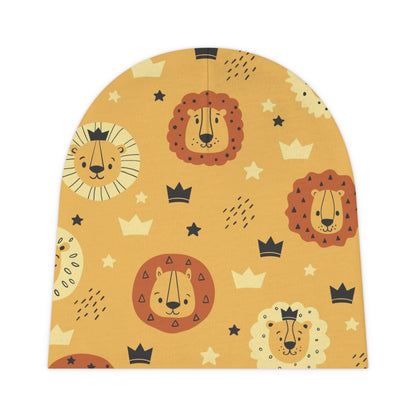 Little King Lion Baby Beanie – Cozy & Roaringly Cute Hat 🦁👑