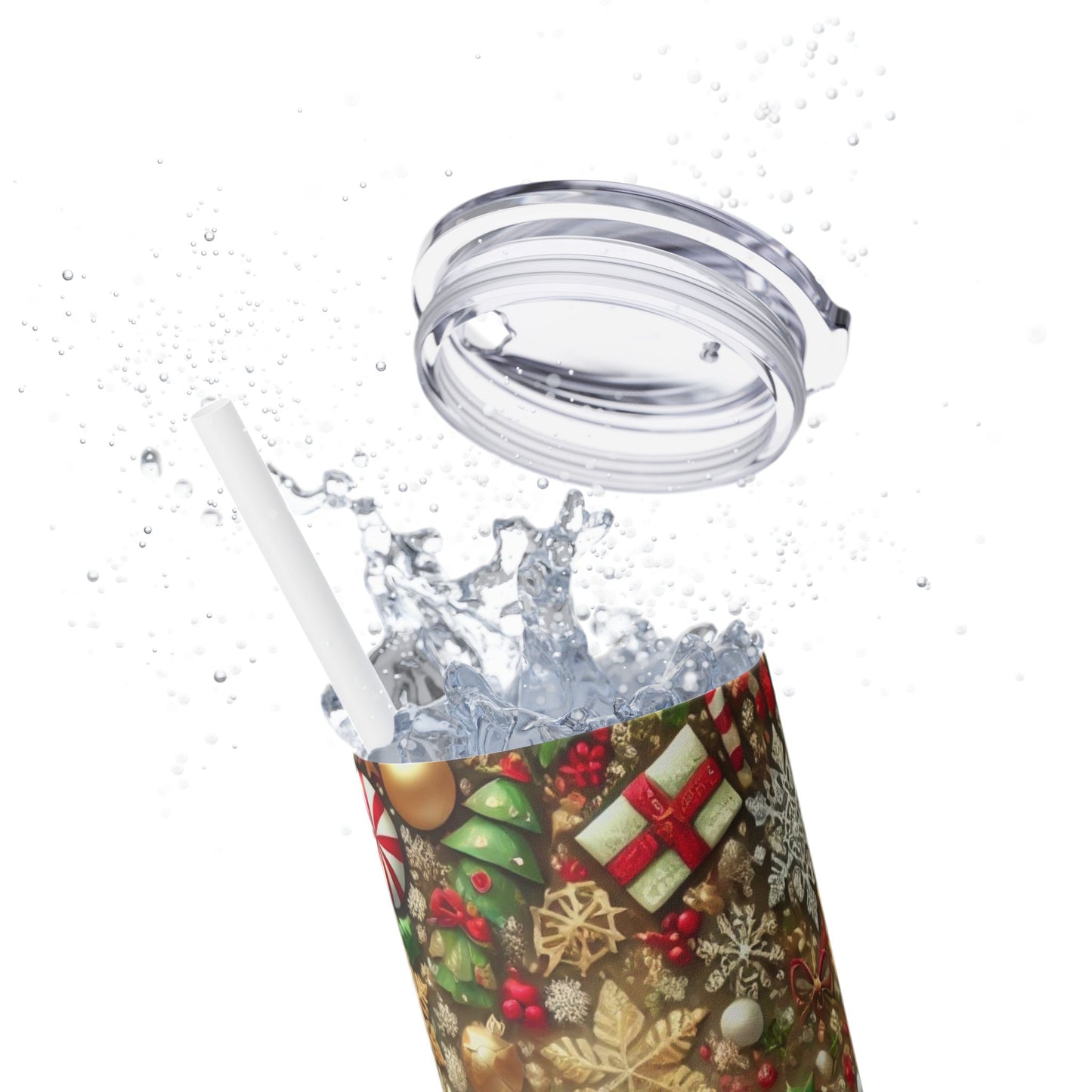 Christmas Joy - 20oz Christmas Tumbler (With Straw)