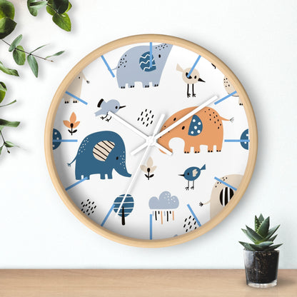 Jungle Parade Wall Clock - Wild and Wonderful Time