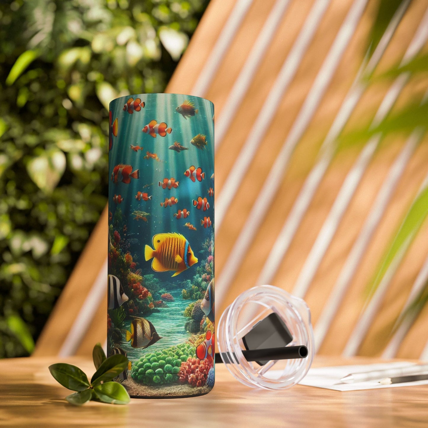 Underwater Paradise Tumbler - 20oz Ocean Adventure