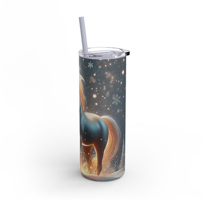 Mystical Midnight Horse Tumbler 20oz – Grace in Motion