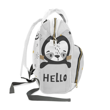 Hello Penguin Multifunctional Diaper Backpack