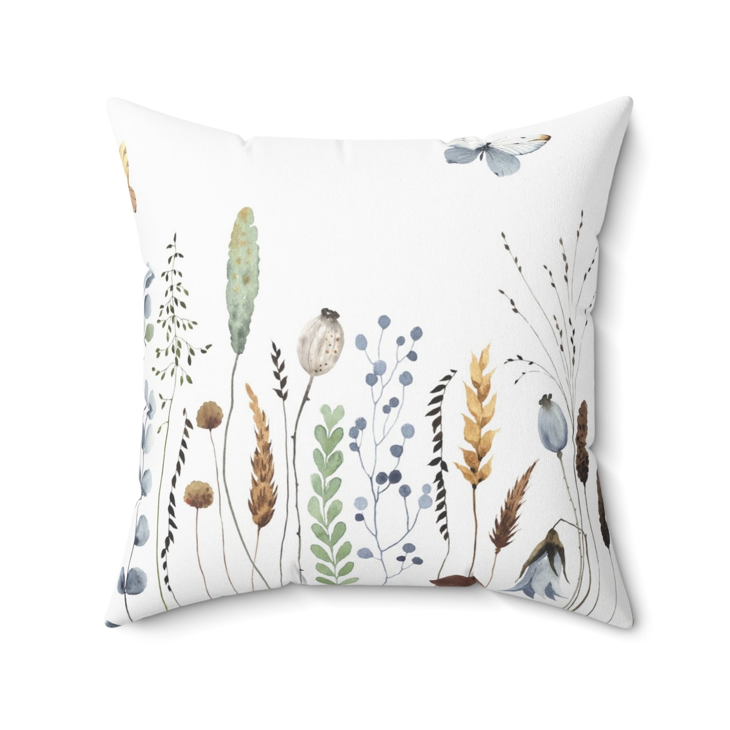 Botanical Garden Throw Pillow