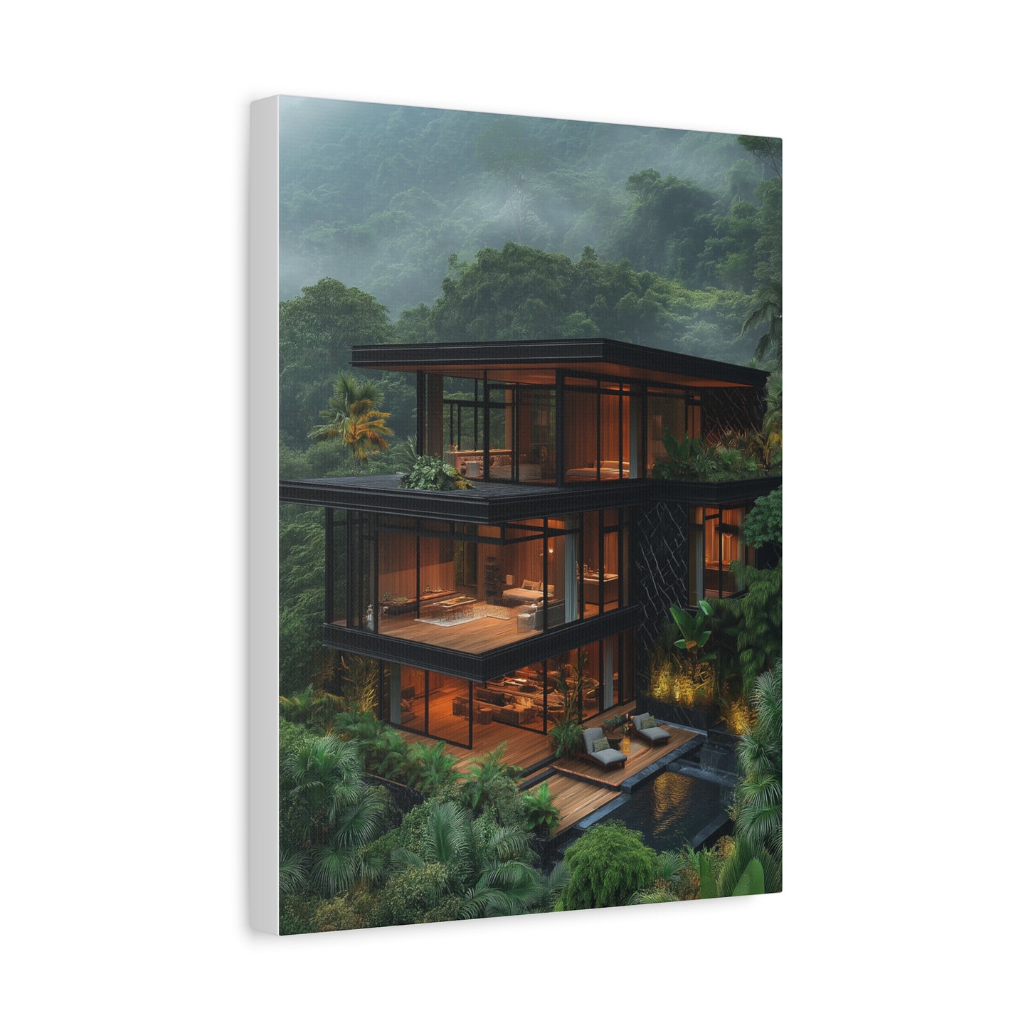 Jungle Serenity - Modern Home Canvas Art