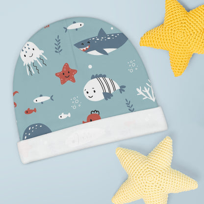 🌊 Ocean Pals Baby Beanie 🐠✨