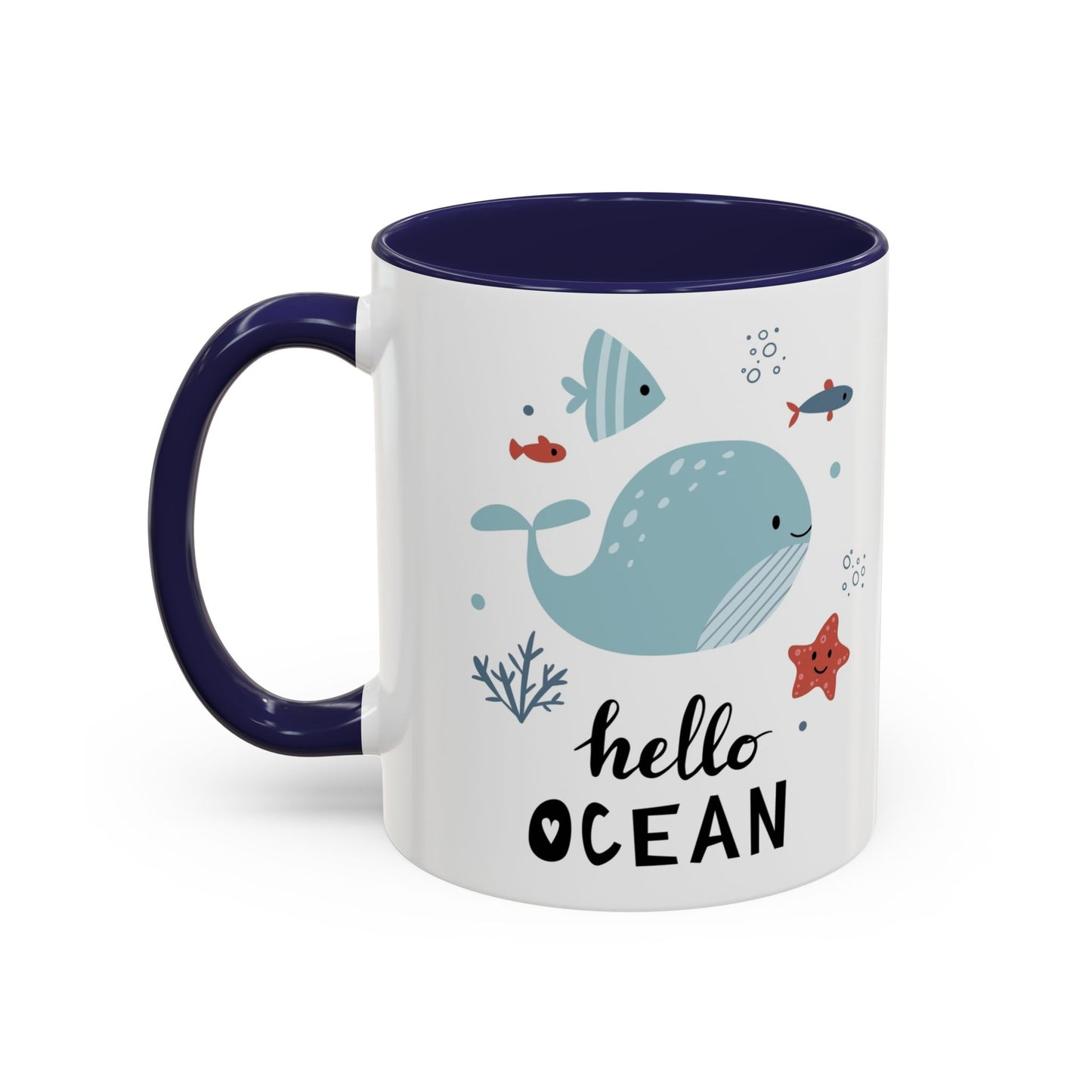 Hello Ocean  Coffee Mug (11, 15oz)