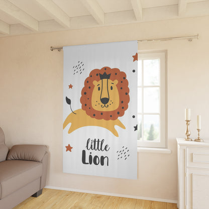 🦁 Little Lion Window Curtain 🌟✨