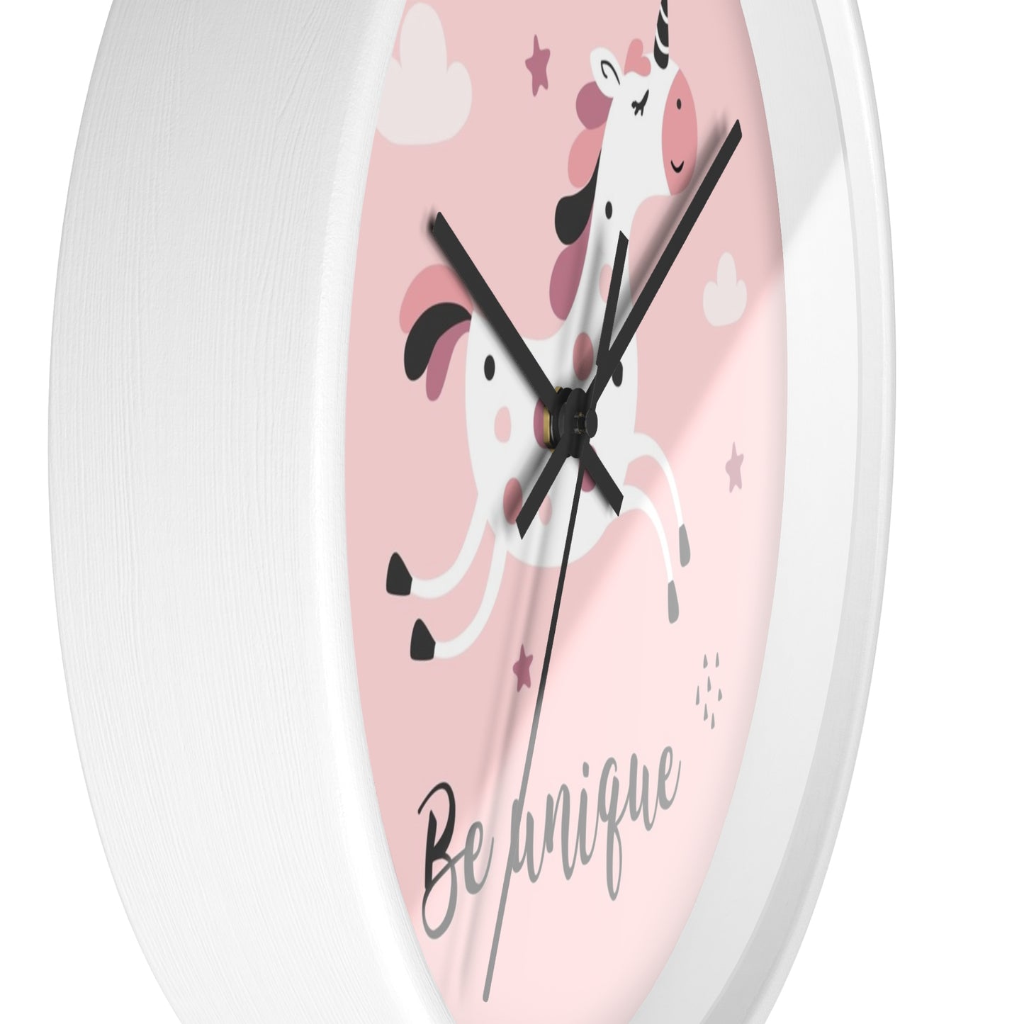 Be Unique Unicorn Wall Clock - Magical Timekeeper for Dreamers