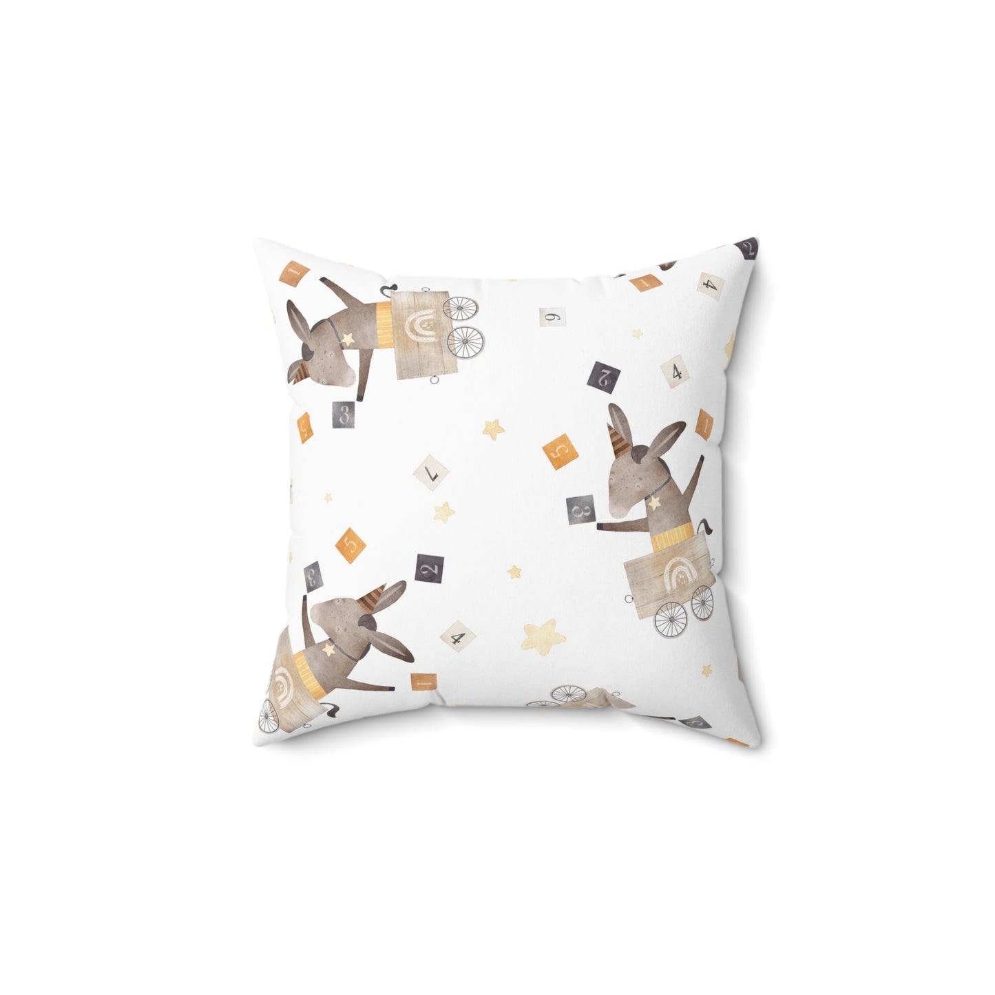 Dancing Reindeer Pillow - Festive Winter Decor