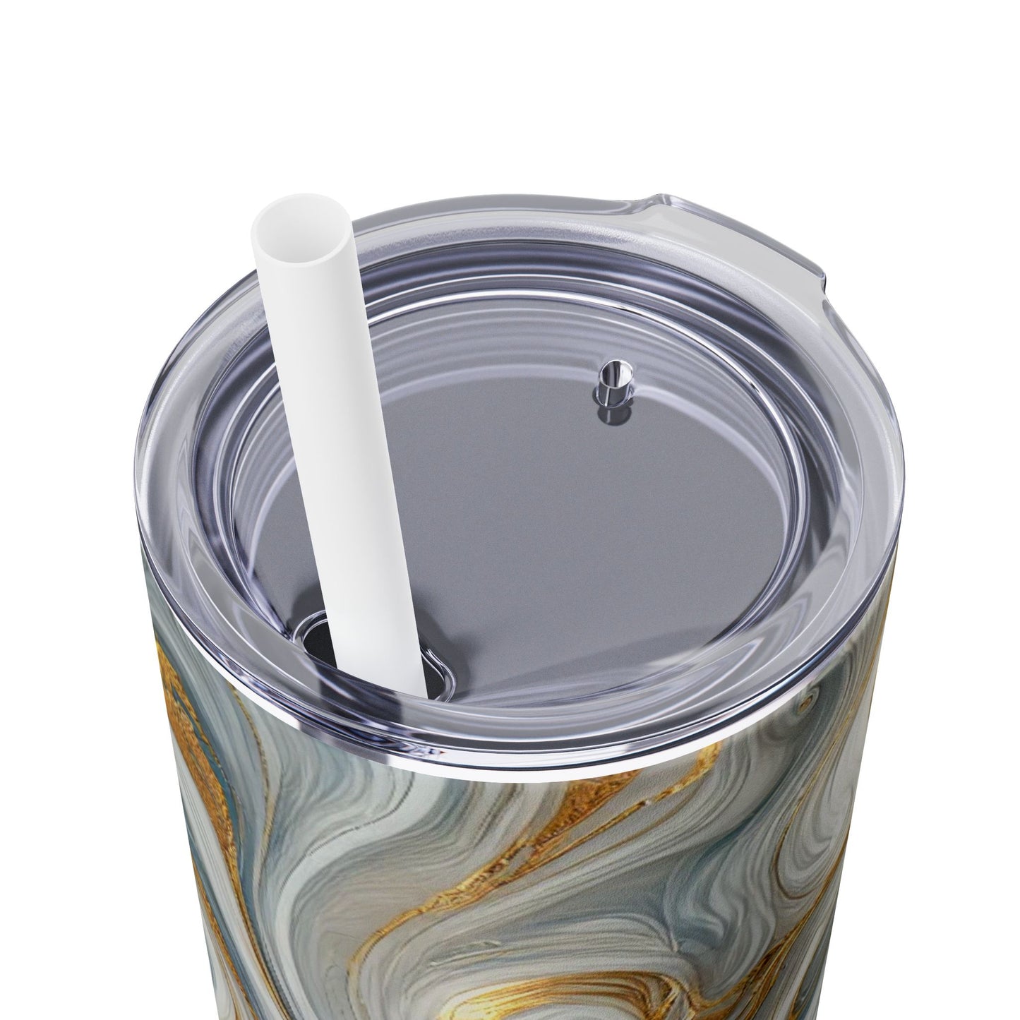 Skinny Tumbler with Straw, 20oz