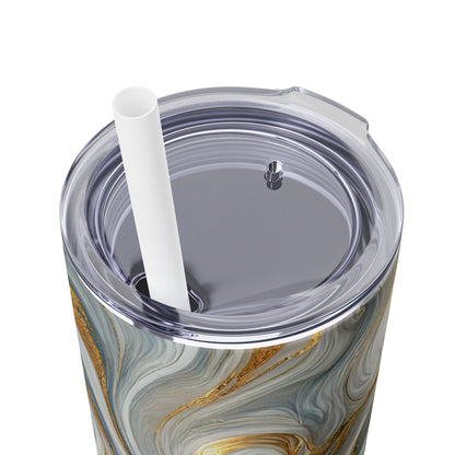 Skinny Tumbler with Straw, 20oz