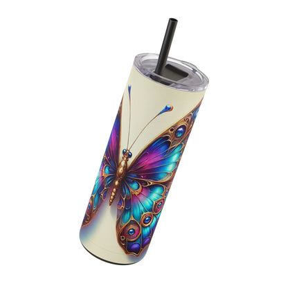 Magical Butterfly Maker Skinny Matte Tumbler, 20oz