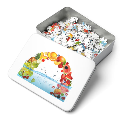 Jigsaw Puzzle with Tin