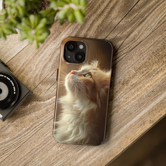 Cute Cat Tough Phone Cases