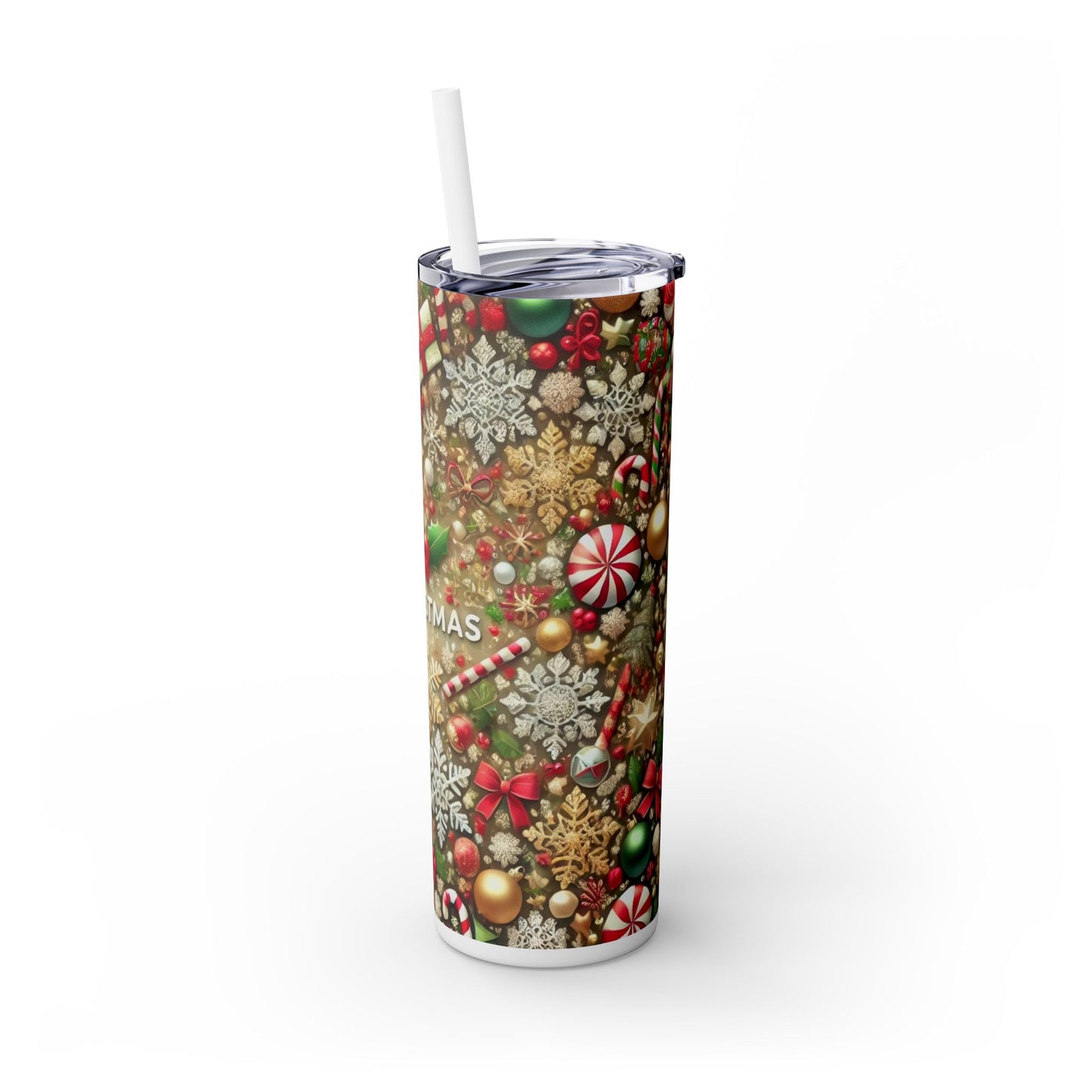 Christmas Joy - 20oz Christmas Tumbler (With Straw)