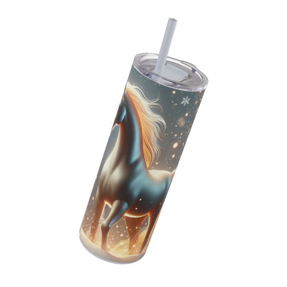 Mystical Midnight Horse Tumbler 20oz – Grace in Motion