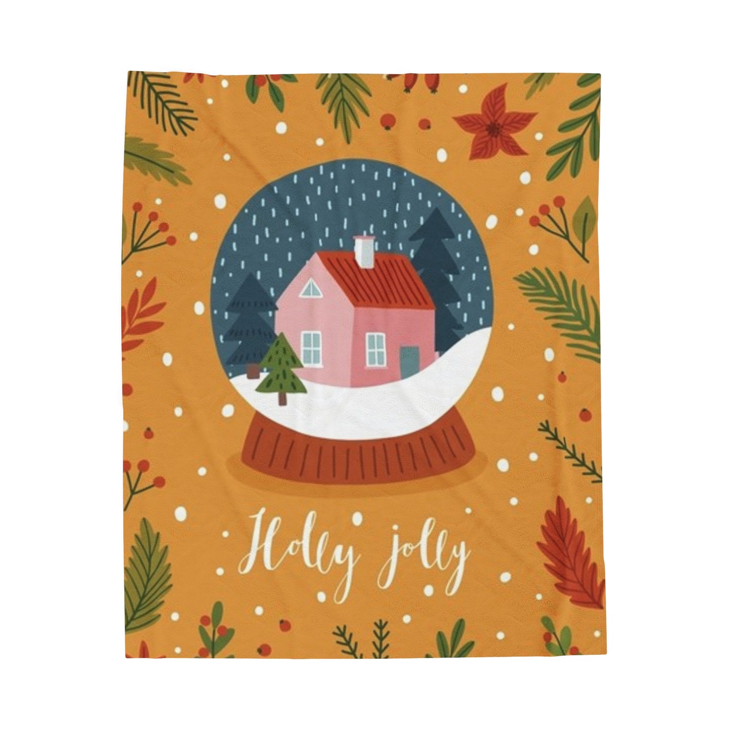 Stay Jolly Blanket - Cozy Holiday Cheer