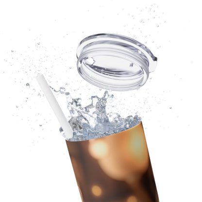 Skinny Tumbler with Straw, 20oz