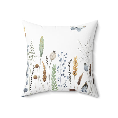 Botanical Garden Throw Pillow