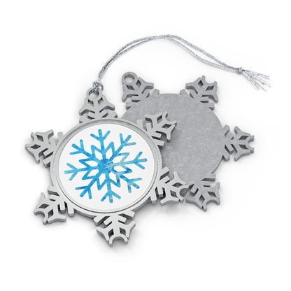 Pewter Snowflake Ornament