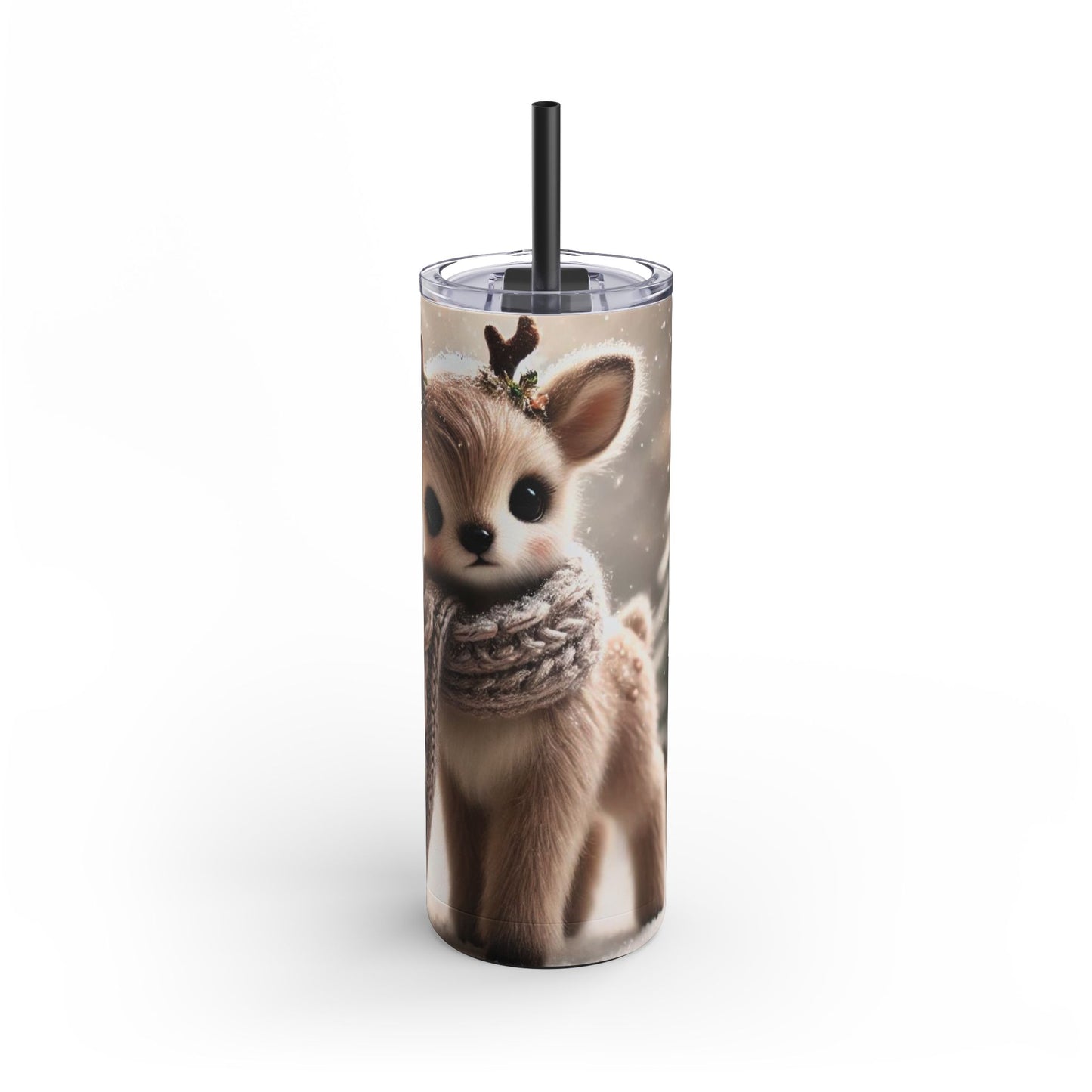 Cozy Fawn Magic Tumbler 20oz Winter