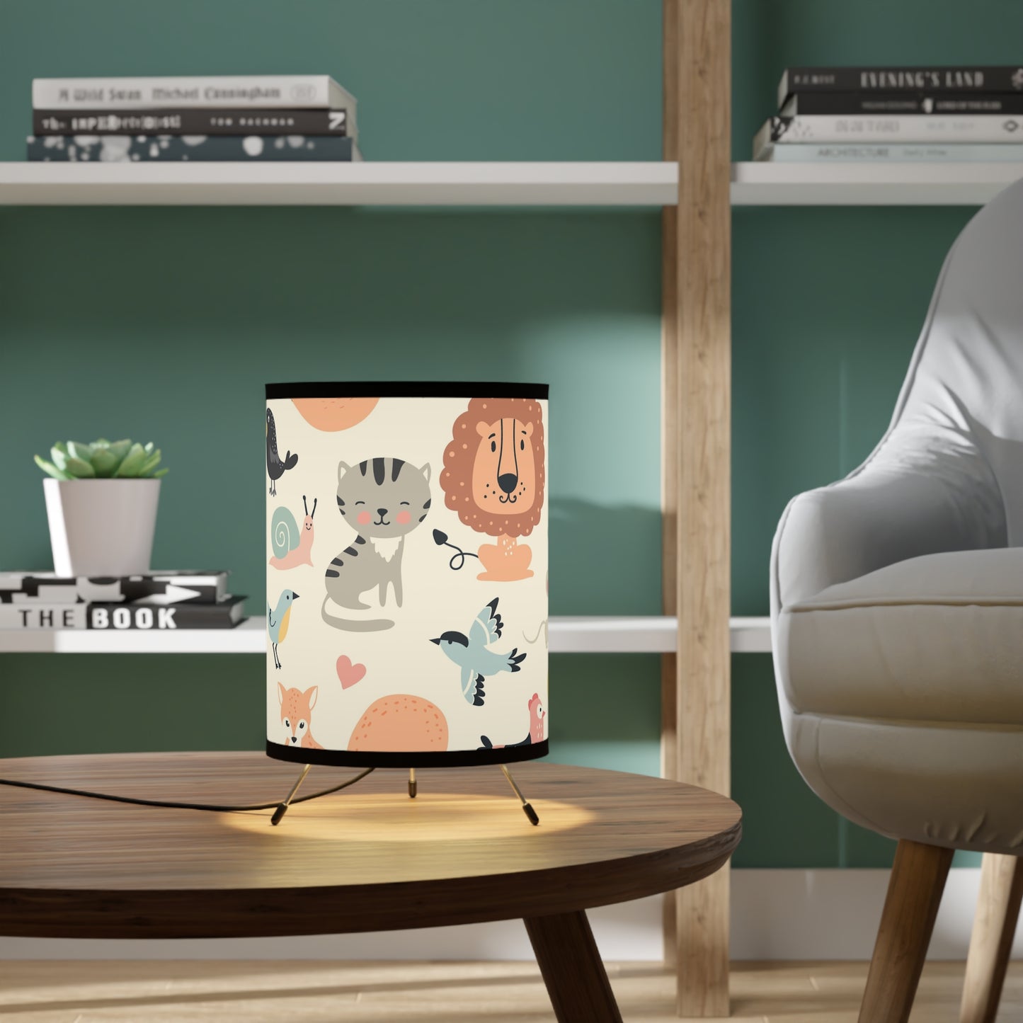 Friendly Animal Friends Table Lamp