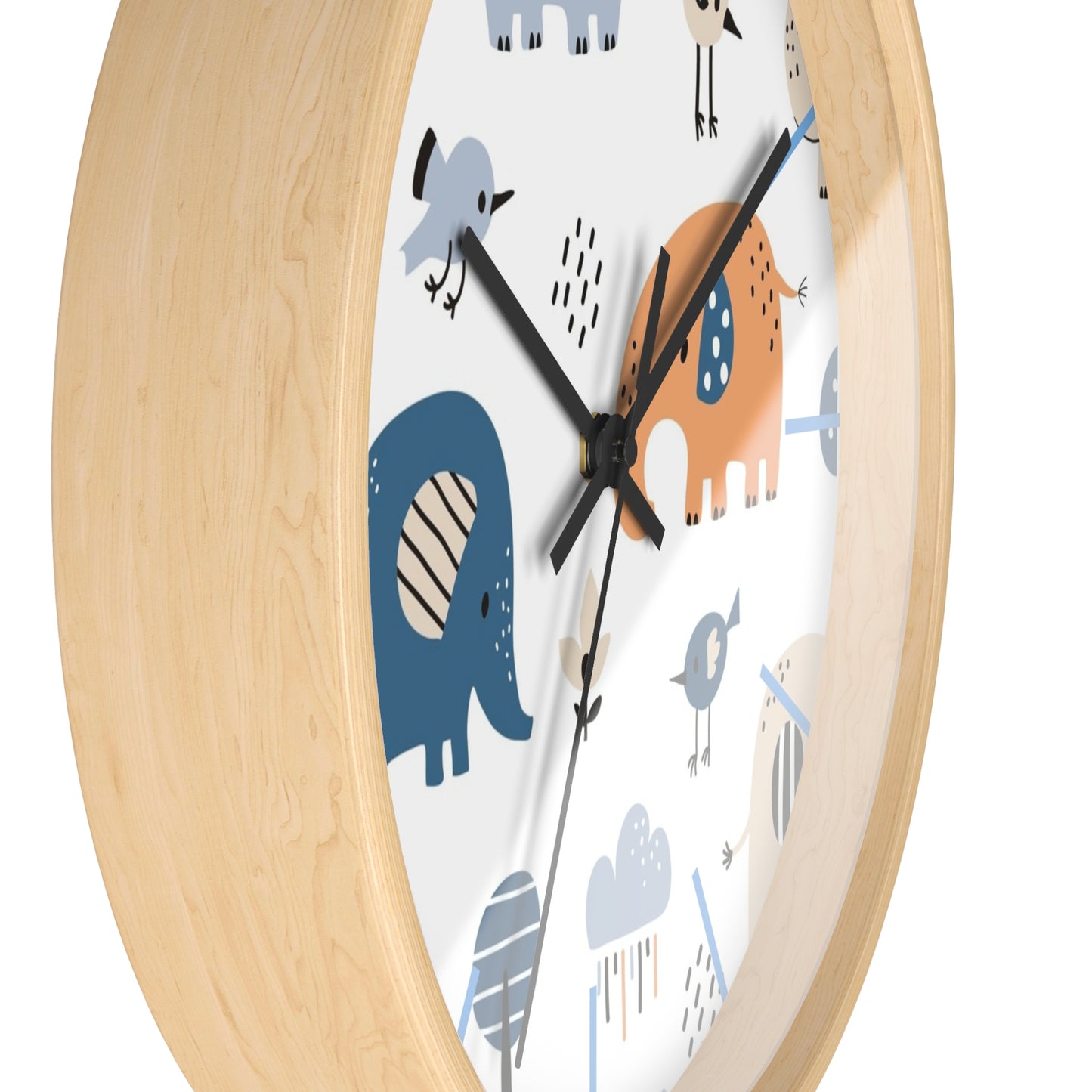 Jungle Parade Wall Clock - Wild and Wonderful Time