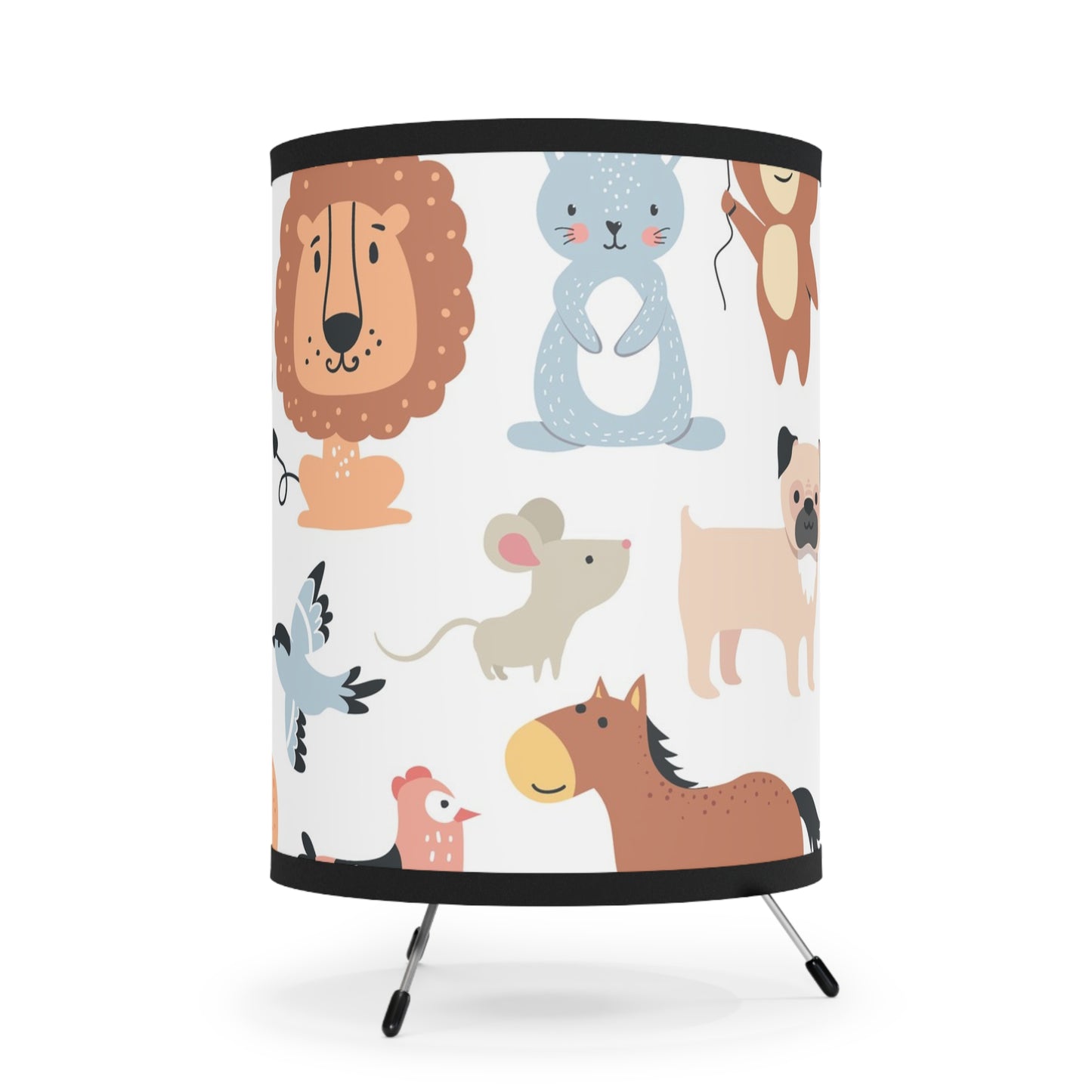 Friendly Animal Friends Table Lamp