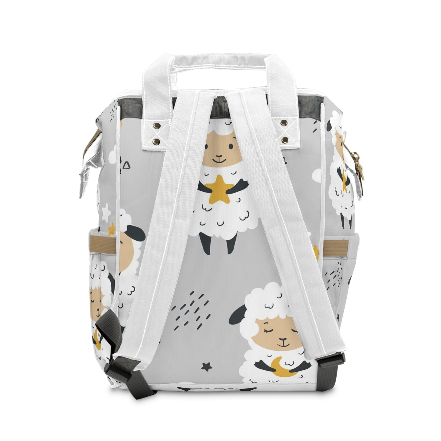 Sweet Dreams Sheep Multifunctional Diaper Backpack