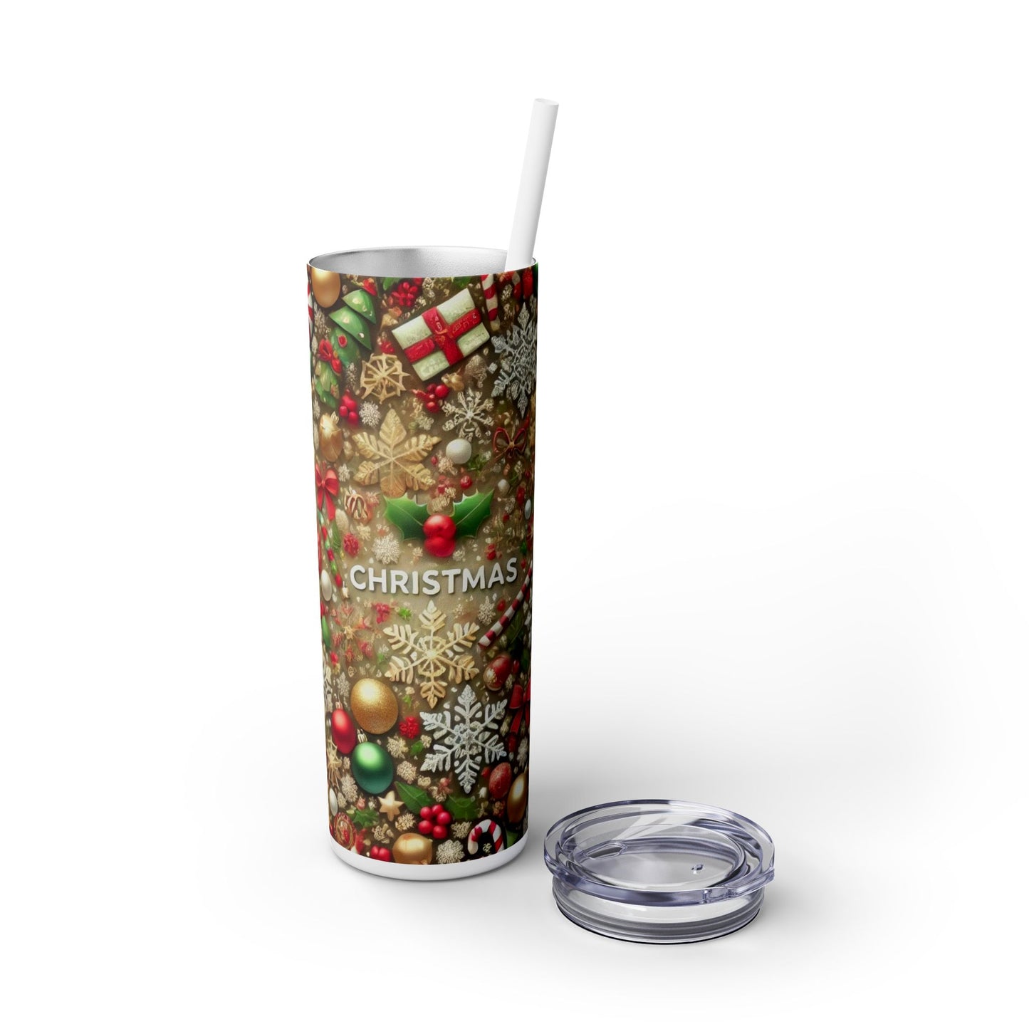 Christmas Joy - 20oz Christmas Tumbler (With Straw)