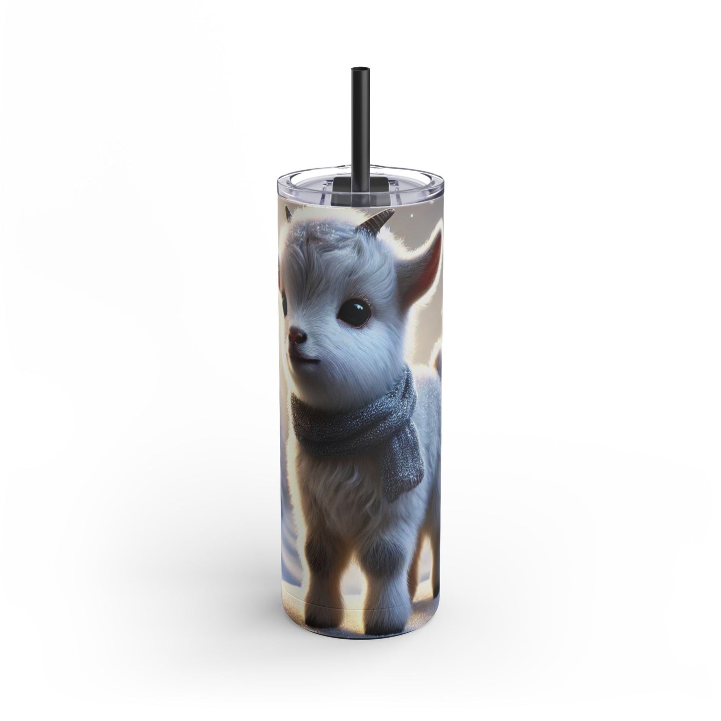 Frosty Goat Charm Tumbler – 20oz