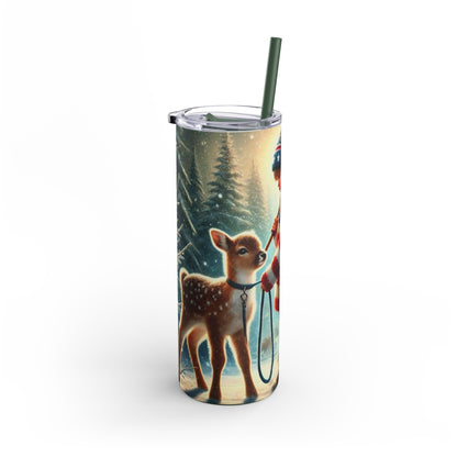 Patriotic Winter Magic Tumbler  20oz