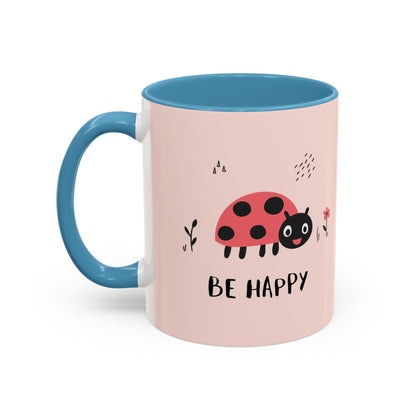 Be Happy Vibes Mug (11, 15oz)