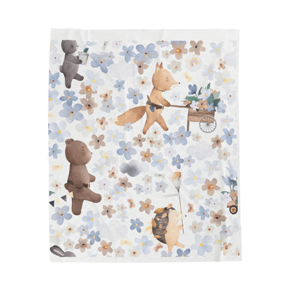 Woodland Dreams Blanket - Enchanting Forest Comfort