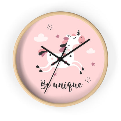 Be Unique Unicorn Wall Clock - Magical Timekeeper for Dreamers