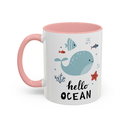 Hello Ocean  Coffee Mug (11, 15oz)