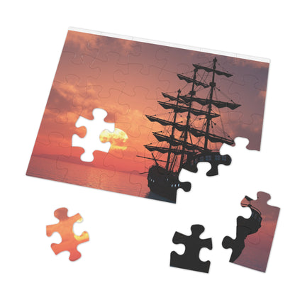 Jigsaw Puzzle with Tin