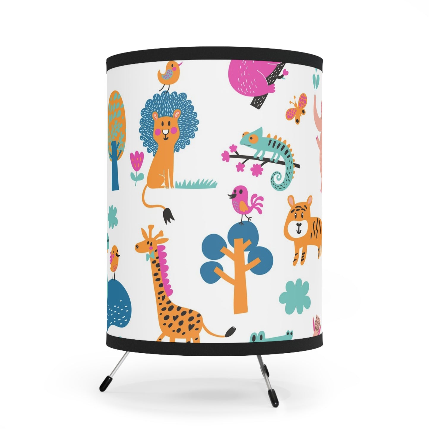 Jungle Safari Friends - Playful Animal Lampshade