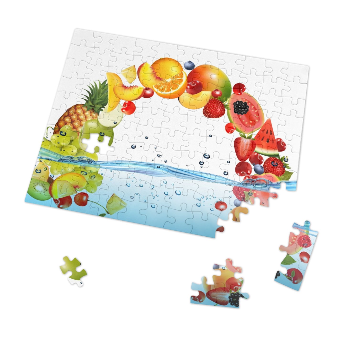 Jigsaw Puzzle with Tin