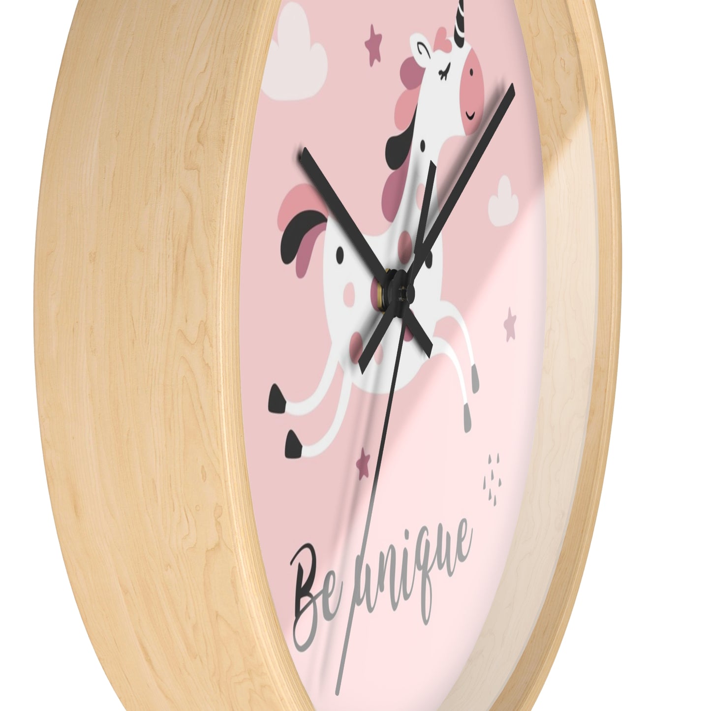 Be Unique Unicorn Wall Clock - Magical Timekeeper for Dreamers