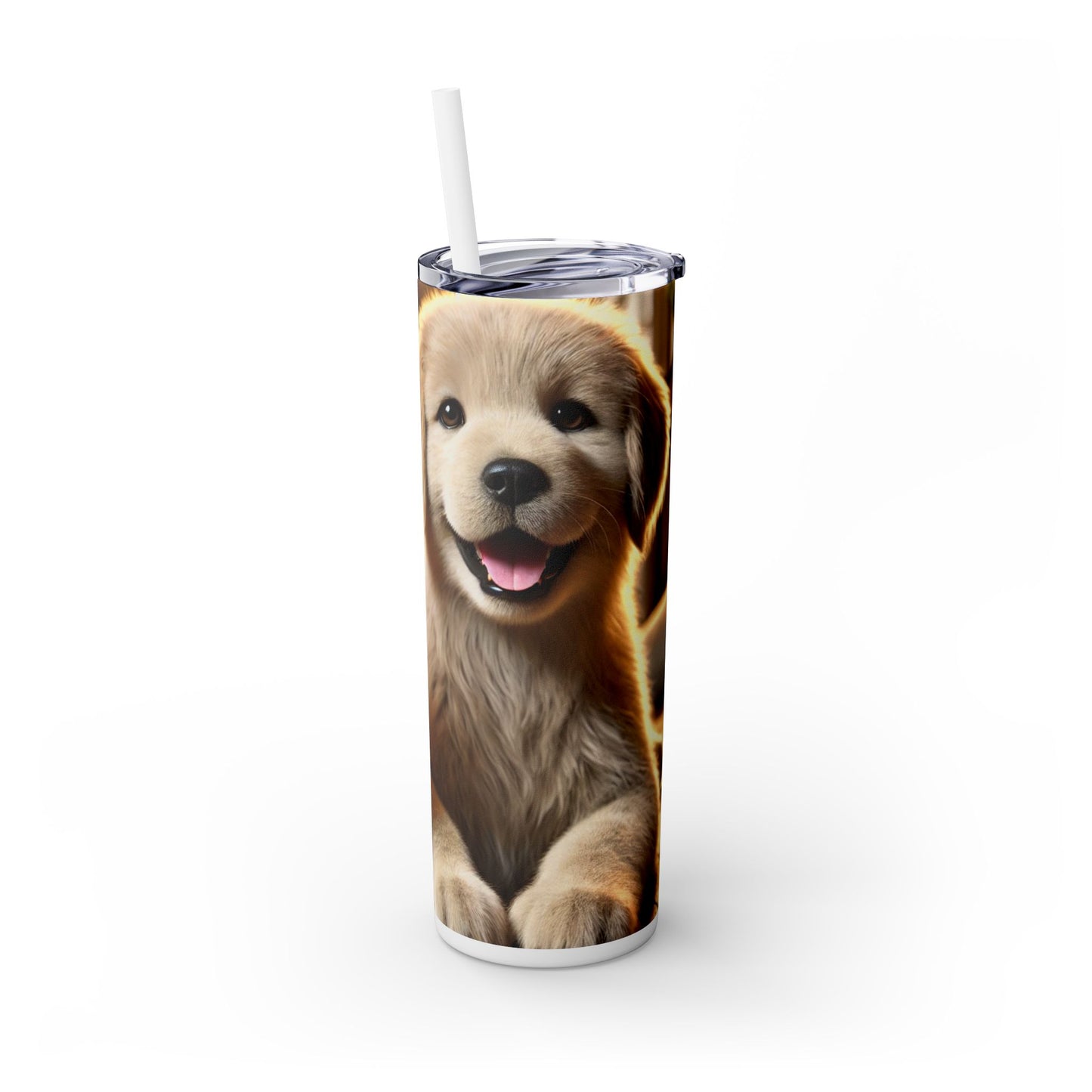 Skinny Tumbler with Straw, 20oz