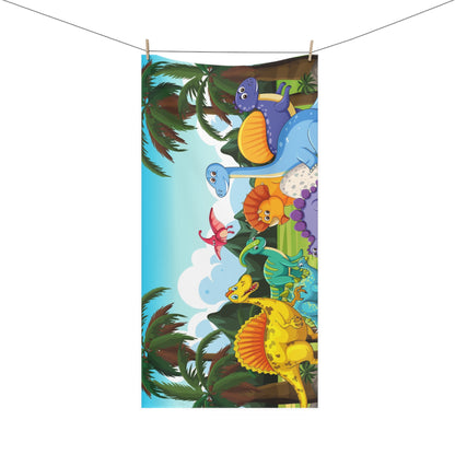 Dino Adventure Beach Towel