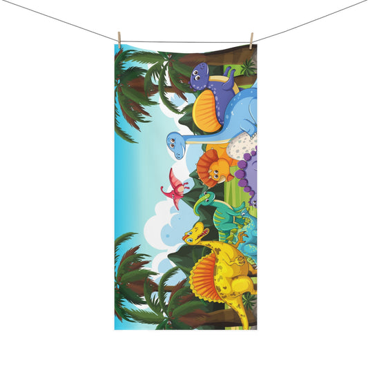 Dino Adventure Beach Towel