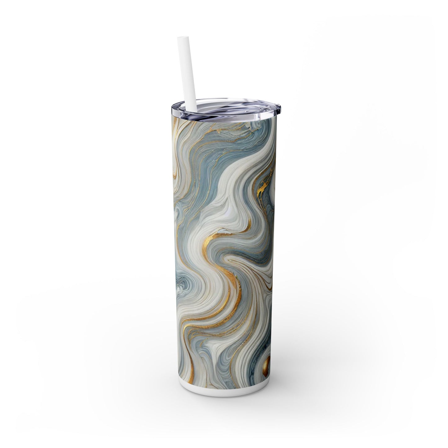 Skinny Tumbler with Straw, 20oz