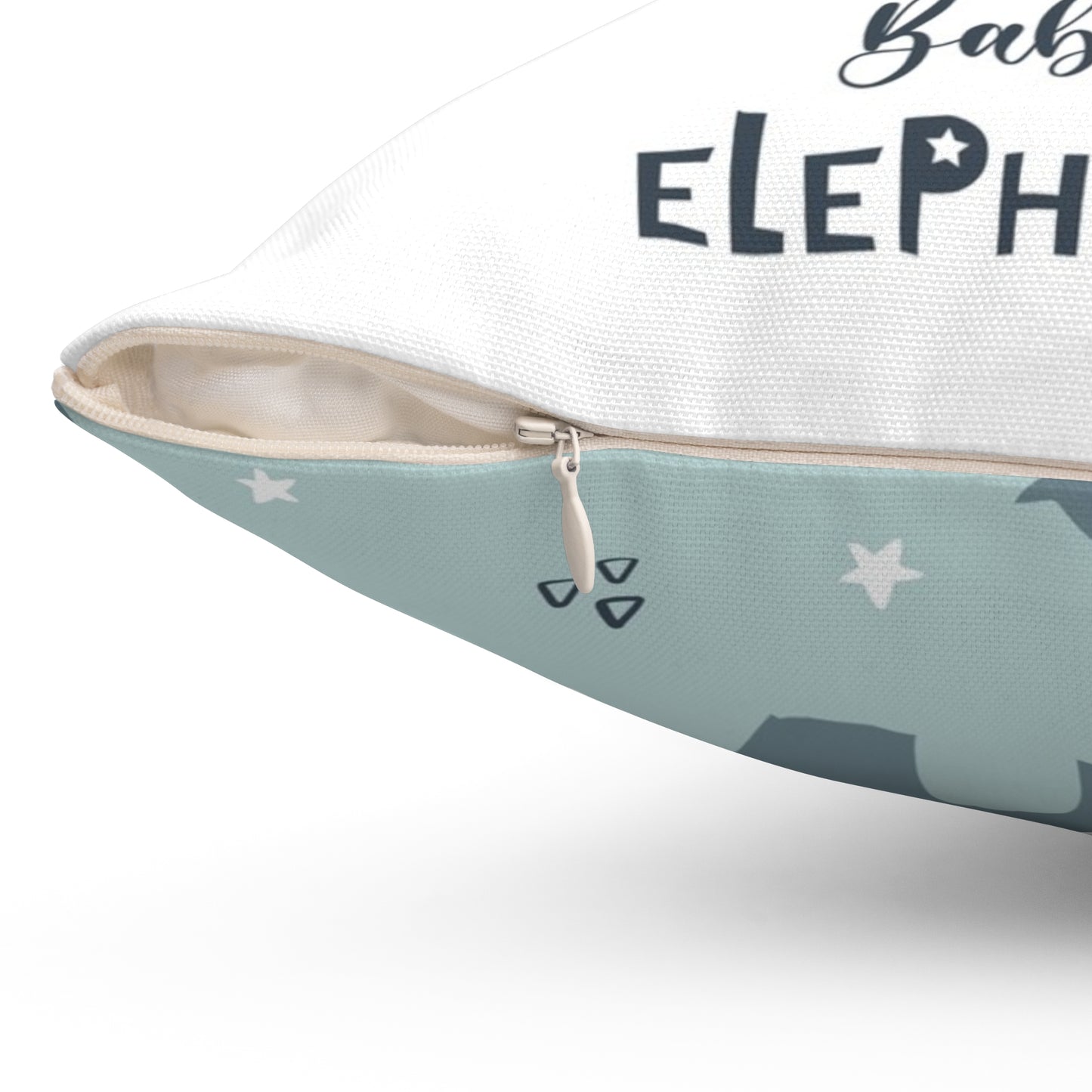 Baby Elephant Pillow - Adorable Nursery Decor