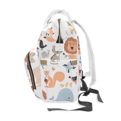 Forest Friends Multifunctional Diaper Backpack